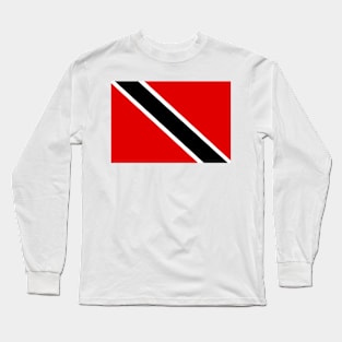 Trinidad and Tobago flag Long Sleeve T-Shirt